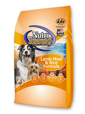 NutriSource® Lamb Meal & Rice Recipe Dog Food (5 lb)