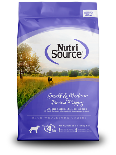 NutriSource® Small & Medium Breed Puppy Dog Food (5 lb)