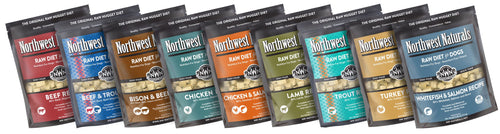 Northwest Naturals Frozen Raw Nuggets for Dogs (Beef, 6 lbs)