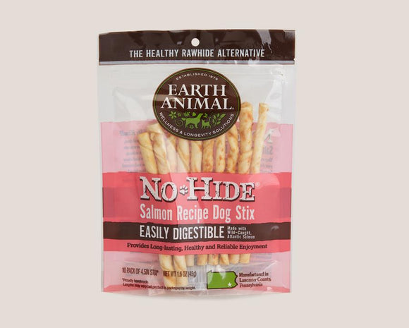 Earth Animal Salmon No-Hide® Dog STIX (single package)