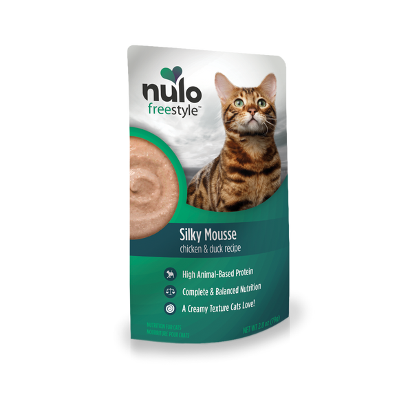 Nulo FreeStyle Silky Mousse Chicken & Duck Recipe for Cats (2.8-oz)