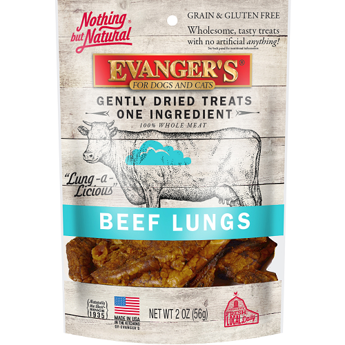 Evanger's Gently Dried Beef Lungs Treats