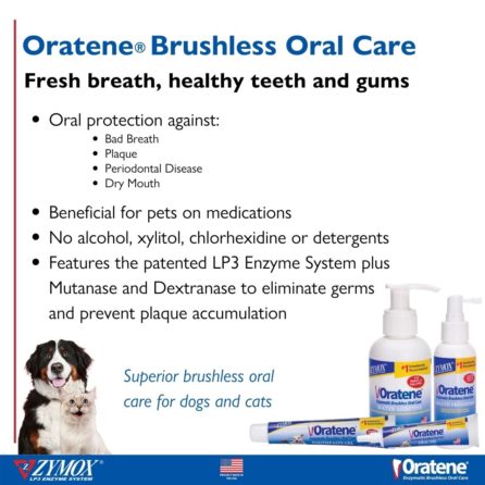 Zymox Oratene® Enzymatic Brushless Oral Gel (1-oz)