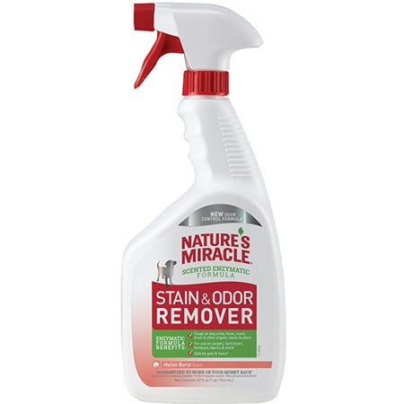 Nature's Miracle Stain and Odor Remover - Melon Burst Scent (32 Fl Oz)