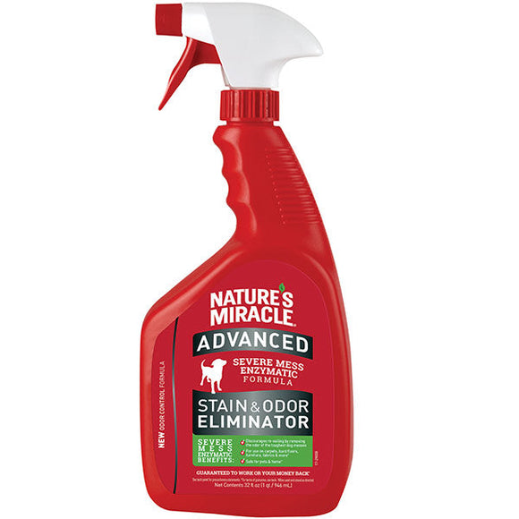 Nature’s Miracle Advanced Stain and Odor Eliminator- Dogs (32-oz)