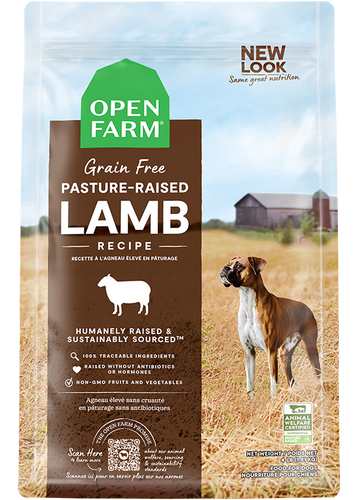 Open Farm Pasture-Raised Lamb Grain-Free Dry Dog Food (4 lb)