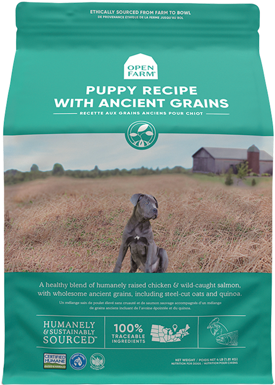 Open Farm Ancient Grains High-Protein Puppy Food (4-lbs)