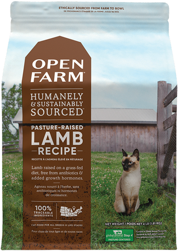 Open Farm Pasture-Raised Lamb Dry Cat Food (4-lbs)
