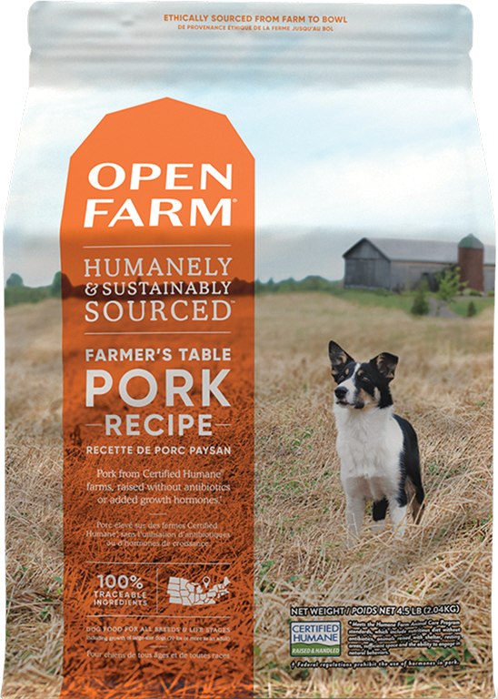 Open Farm Farmer's Table Pork Dry Dog Food (4 LB)