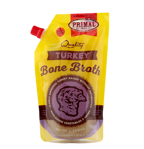 Primal Bone Broth (Turkey 20 Oz Single Pouch)