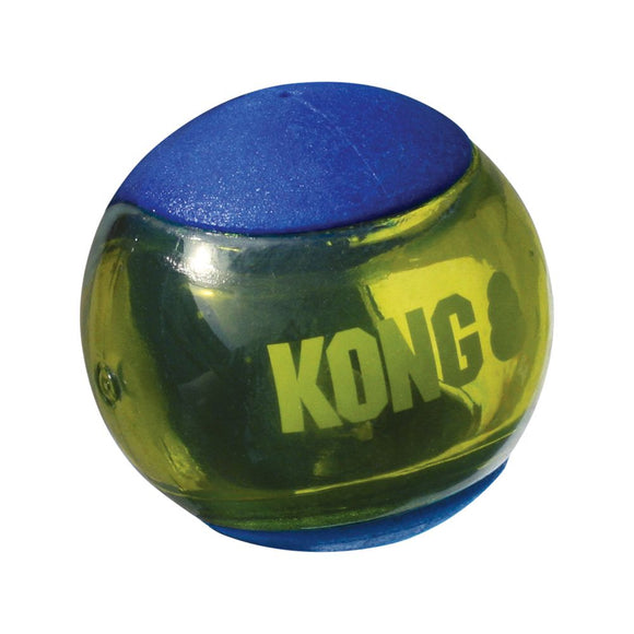 The KONG Company Squeezz® Action Ball Blue (Medium)