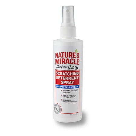 Nature's Miracle Scratching Deterrent Spray - Just for Cats (8-Fl Oz)