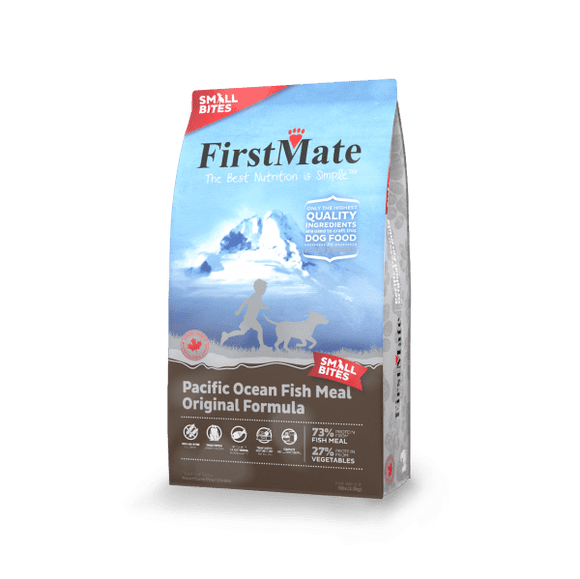 FirstMate Pacific Ocean Fish Meal Original Formula Small Bites (5 lb)