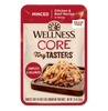 Wellness CORE® Tiny Tasters® Minced | Chicken & Beef Cat Wet Food (1.75 oz Pouches)