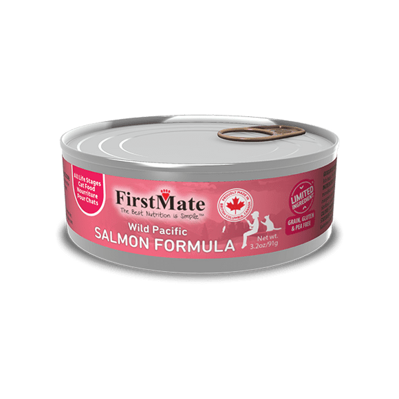 FirstMate Pet Foods Limited Ingredient Wild Salmon Formula for Cats (3.2-oz)