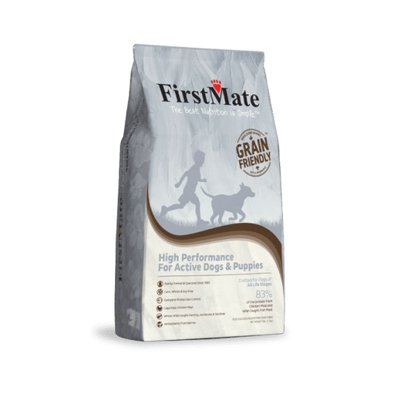 FirstMate Pet Foods High Performance for Active Dogs and Puppies Dry Dog Food (5-lb)