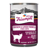 Triumph Chicken And Liver Canned Cat Food (13 oz, Single Can)