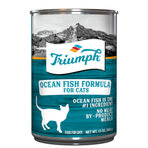 Triumph Ocean Fish Canned Cat Food (13 oz, Single Can)
