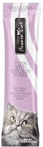 Fussie Cat Tuna with Chicken Purée (.5 Oz Single)