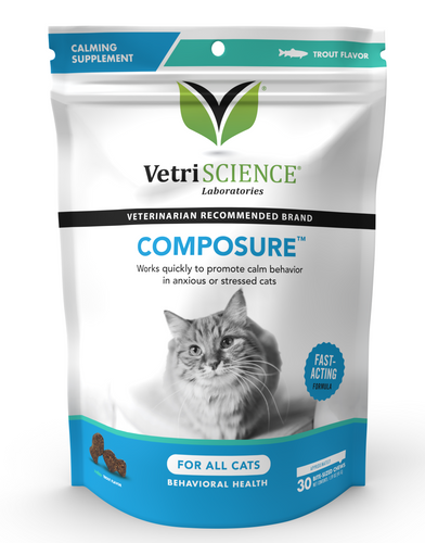 VetriScience Composure™ Chews for Cats (Chicken 30 Count)