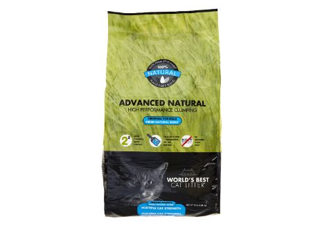 World's Best Cat Litter Advanced Natural Original Clumping Formula Multi Cat Litter (12 lb Original)