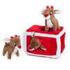 Zippy Paws Holiday Burrow Reindeer Pen