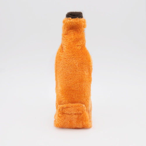 ZippyPaws Halloween Happy Hour Crusherz Pumpkin Ale Dog Toy