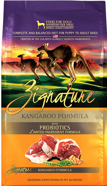 Zignature Limited Ingredient Diet Kangaroo Formula Dry Dog Food (4 lb)