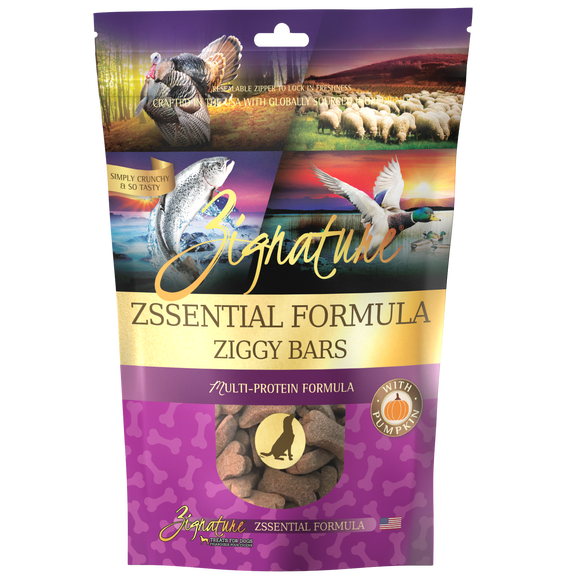 Zignature Ziggy Bars Zssential Formula Dog Treats (12-oz)