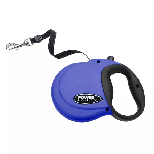 Coastal Pet Products Power Walker Dog Retractable Leash X-Small Blue (X-Small, Blue)