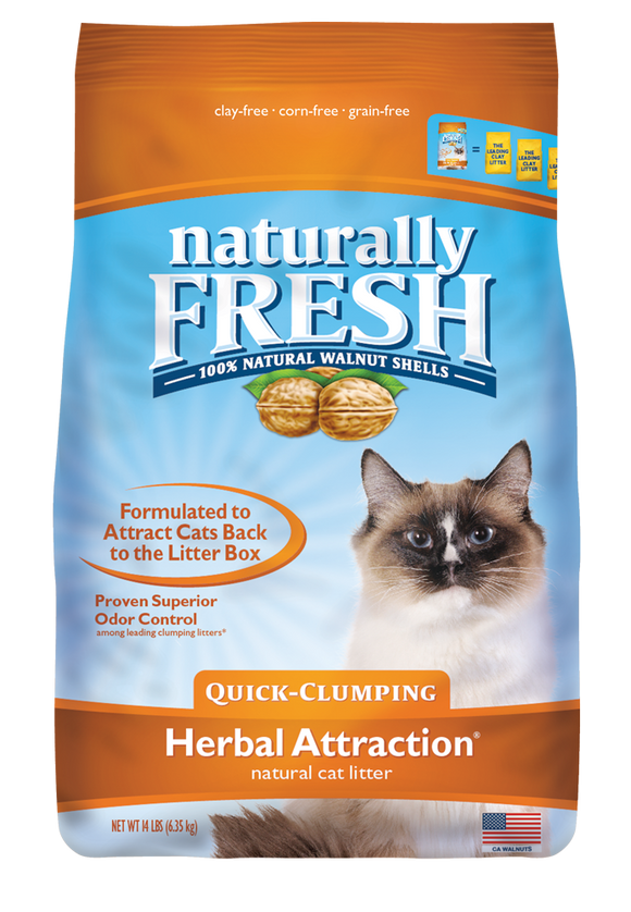 Naturally Fresh Herbal Attraction Clumping Litter (14 lb.)