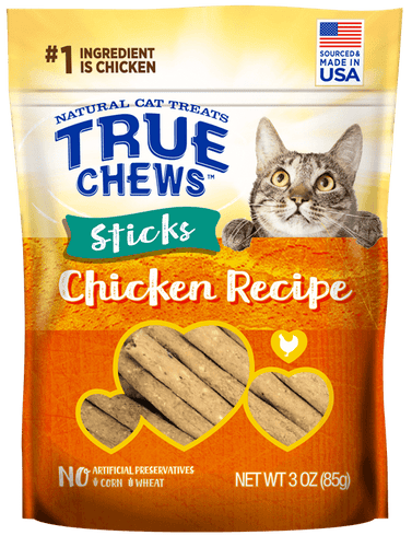 TRUE CHEWS® CHICKEN RECIPE CAT STICKS (3 oz)