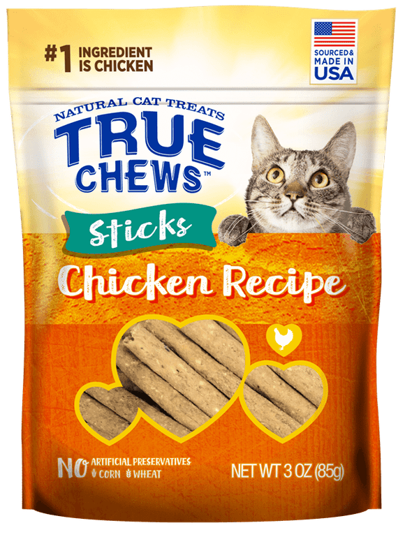 TRUE CHEWS® CHICKEN RECIPE CAT STICKS (3 oz)