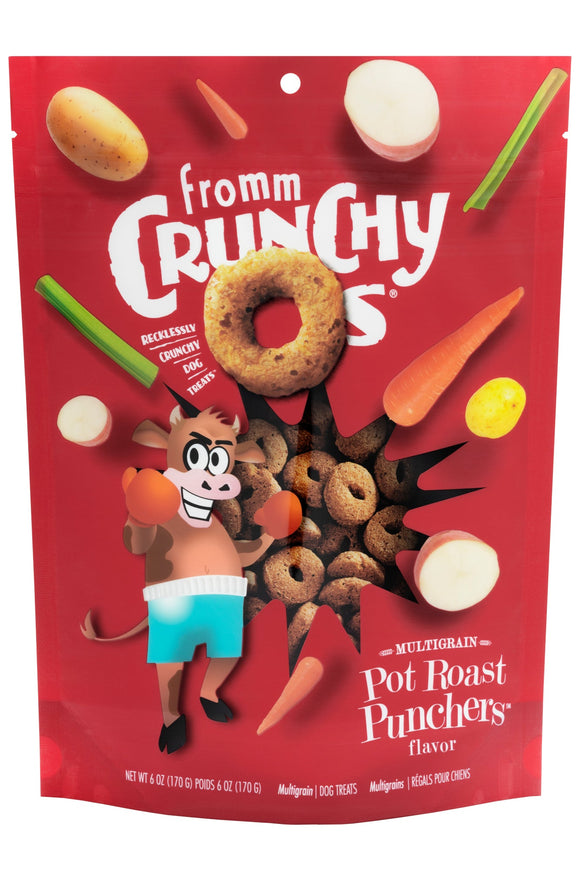 Fromm Crunchy Os® Pot Roast Punchers® Flavor Dog Treats (6-oz)