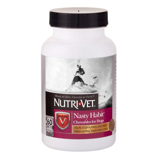 Nutri-Vet Nasty Habit™ Chewable Tablets (60 Count)