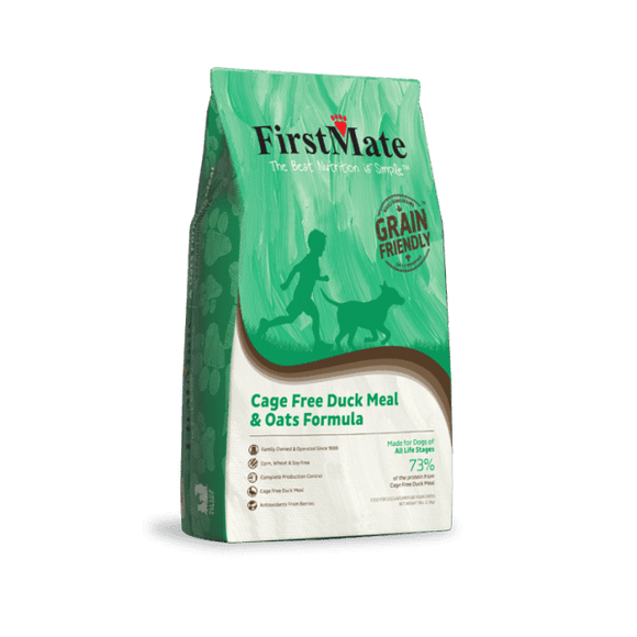 FirstMate Pet Foods Cage Free Duck & Oats Formula Dry Dog Food (5-lb)