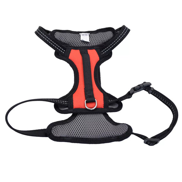 Coastal Pet Products Reflective Control Handle Harness Large, Red (Large, Red)