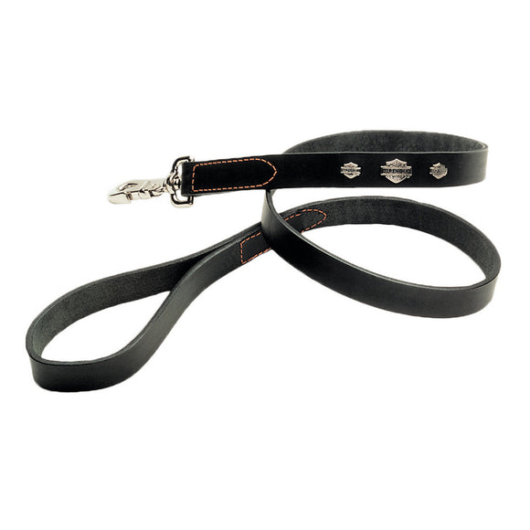 Coastal Pet Products Harley-Davidson Leather Dog Leash (5/8