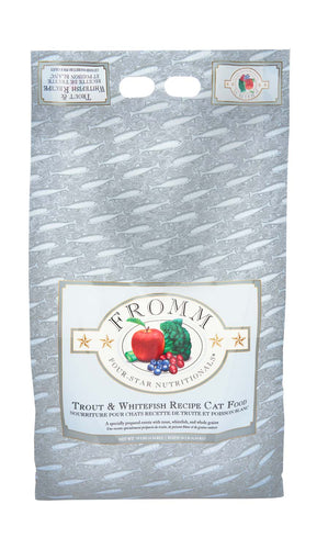 Fromm Four-Star Trout & Whitefish Recipe Cat Food (4 lbs)