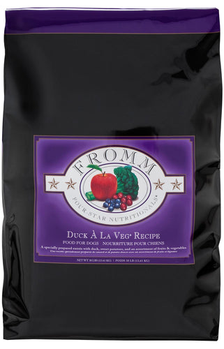Fromm Four-Star Duck À La Veg® Recipe Dog Food (4 Lbs)