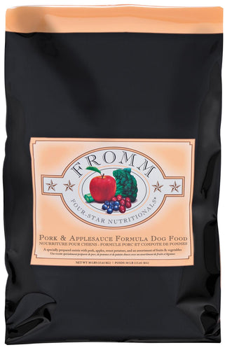 Fromm Four-Star Pork & Applesauce Formula Dog Food (4 lbs)