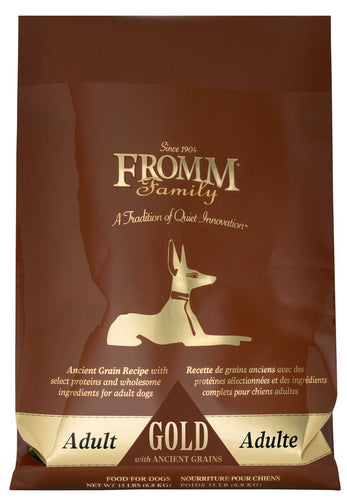 Fromm Adult Gold with Ancient Grains Dog Food (5 lbs)