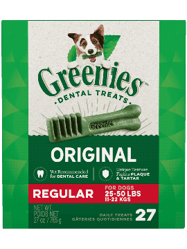 Greenies Regular Original Dental Dog Chews (6-oz, 6 count)