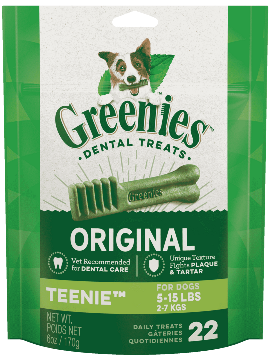 Greenies Teenie Original Dental Dog Chews (3-oz, 11 count)