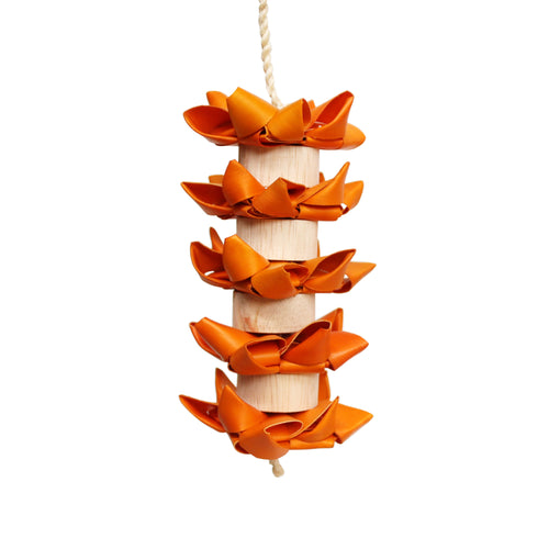 A & E Cage Happy Beaks Hot Flames Bird Toy (Small)