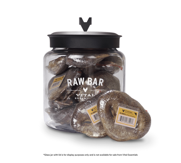 Vital Essentials Raw Bar Freeze Dried Raw Pig Snouts Dog Snacks (Single Count)