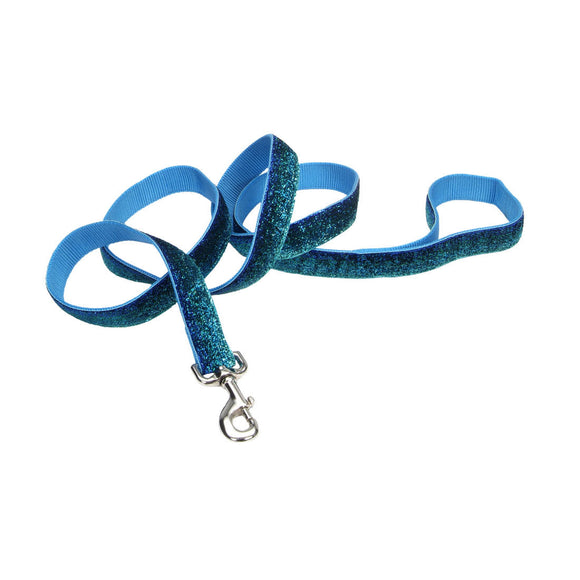 Coastal Pet Products Sparkles Dog Leash (Blue, 5/8