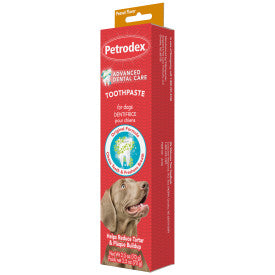Sentry Petrodex Natural Oral Care Dog Dental Kit, Peanut Flavor (2.5-oz)