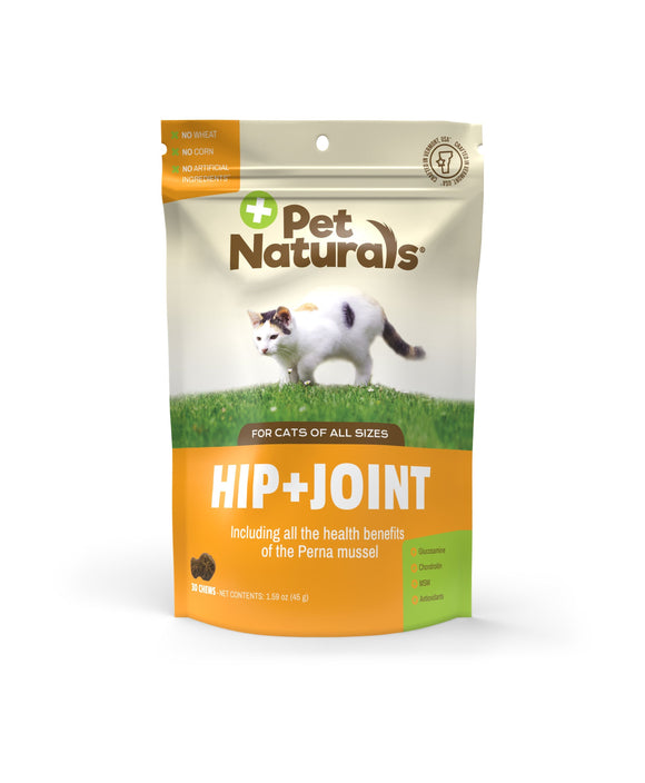 Pet Naturals Hip & Joint Chews For Cats (30 Chews)