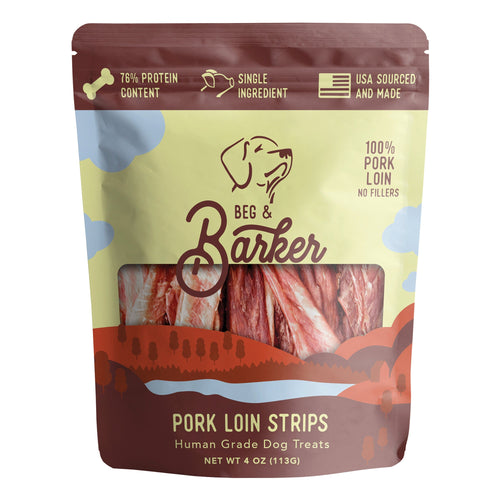 Beg & Barker Pork Loin Strips Dog Treats